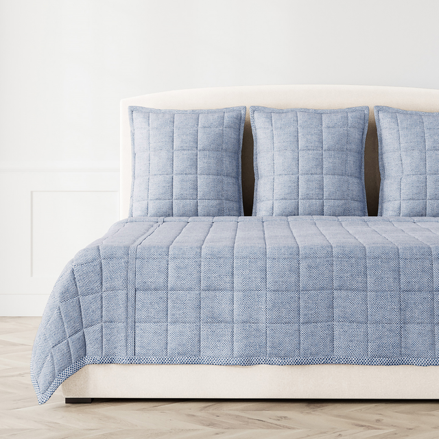 Ann Gish Marine Queen Panama Coverlet