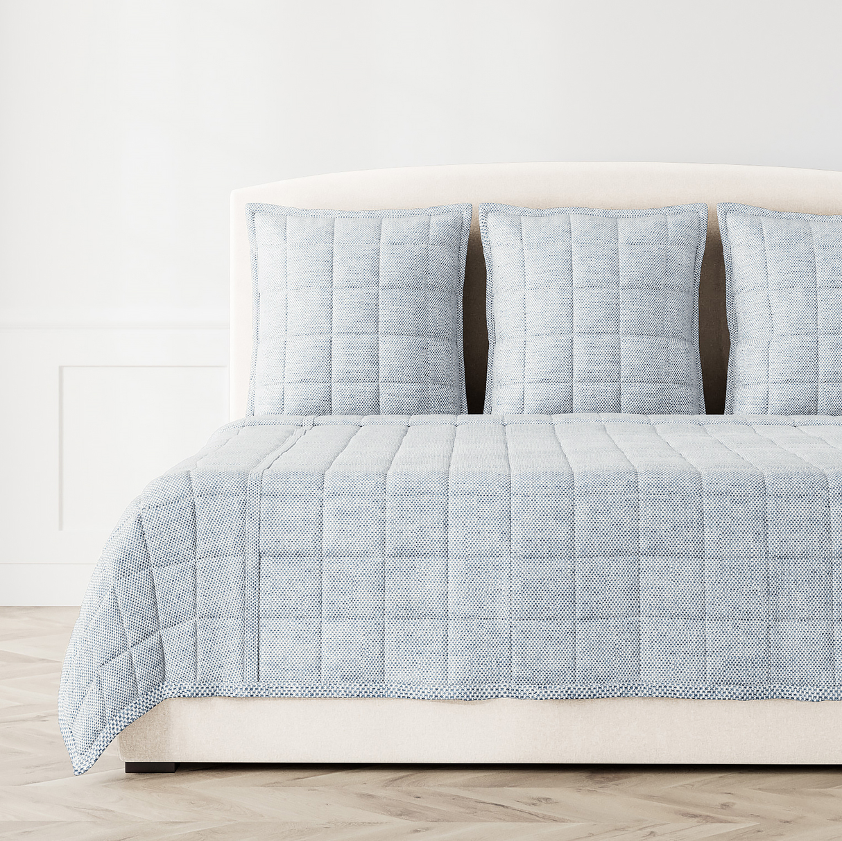 Ann Gish Storm Queen Panama Coverlet