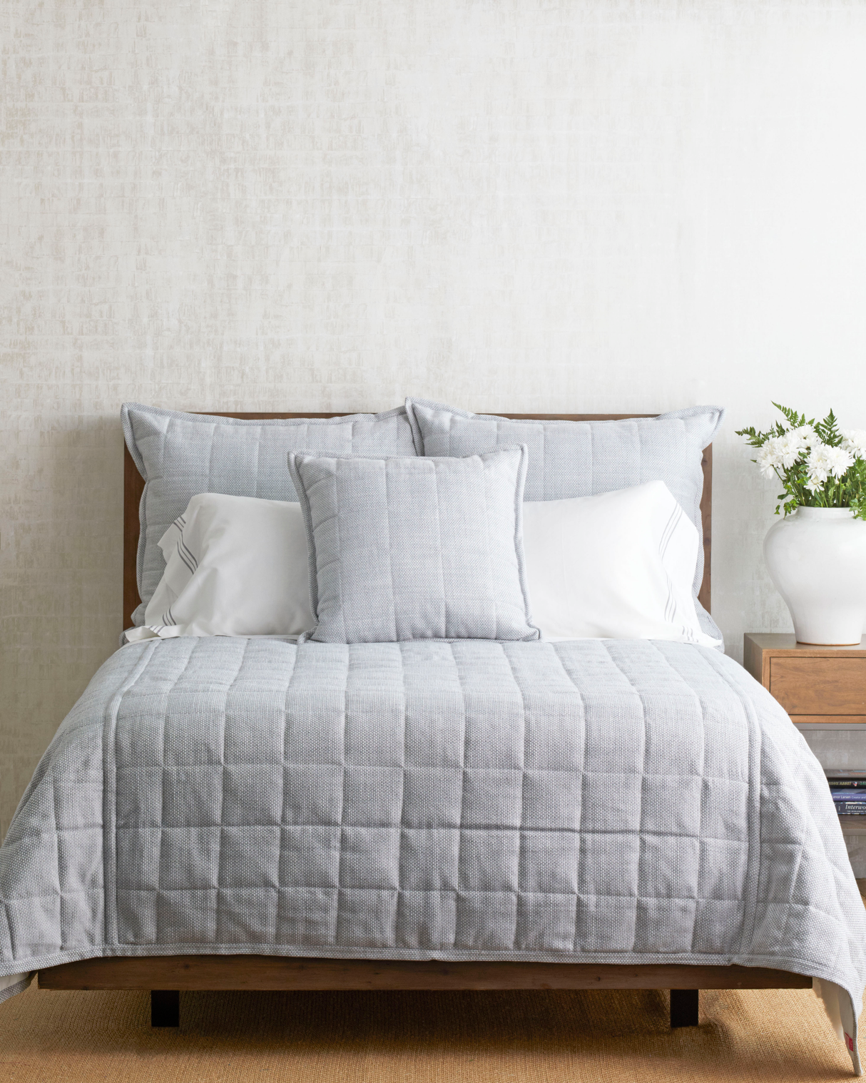 Ann Gish Storm Queen Panama Coverlet