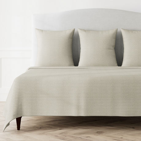 Ann Gish Silver King Pavilion Coverlet
