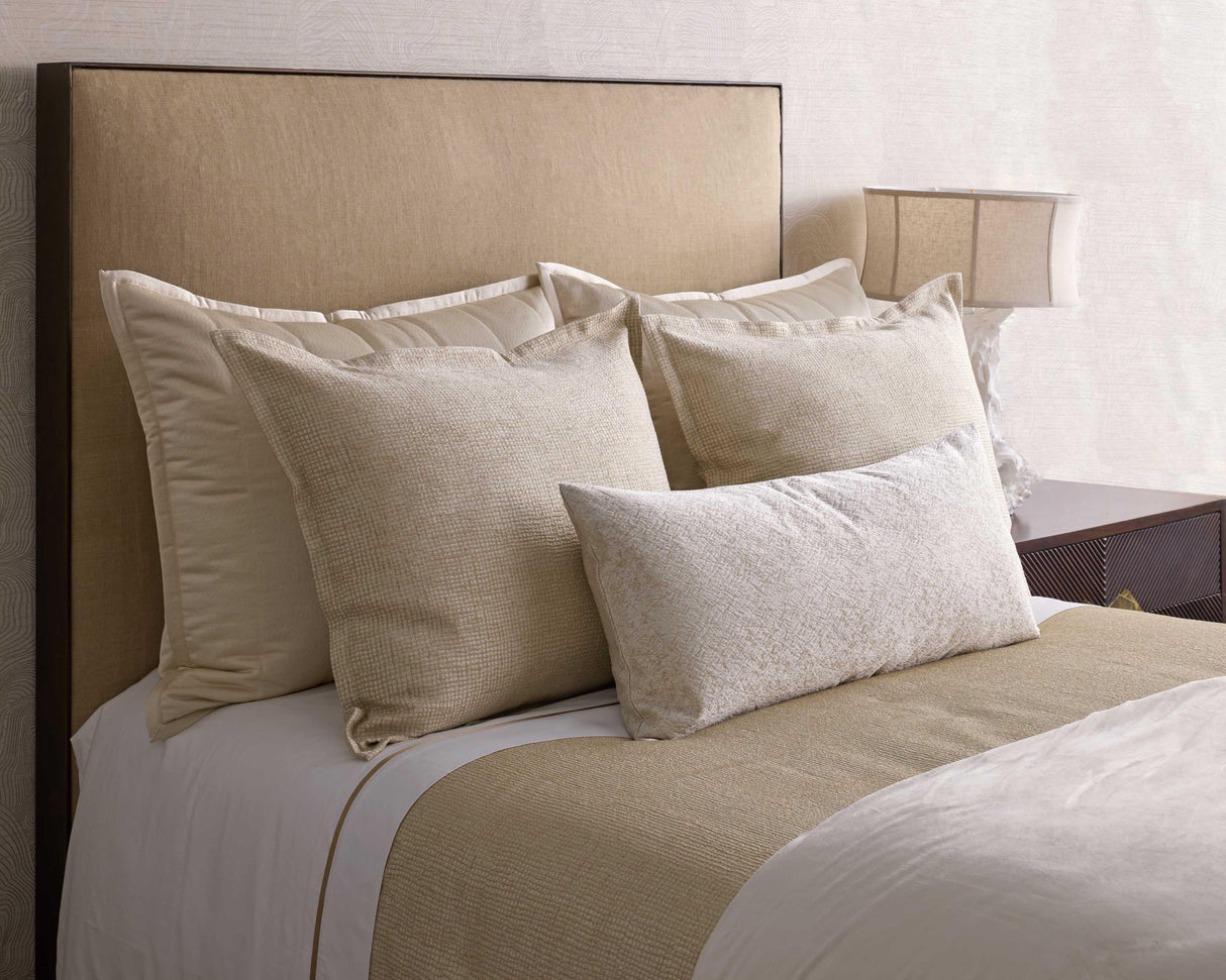 Ann Gish Gold King Screen Coverlet