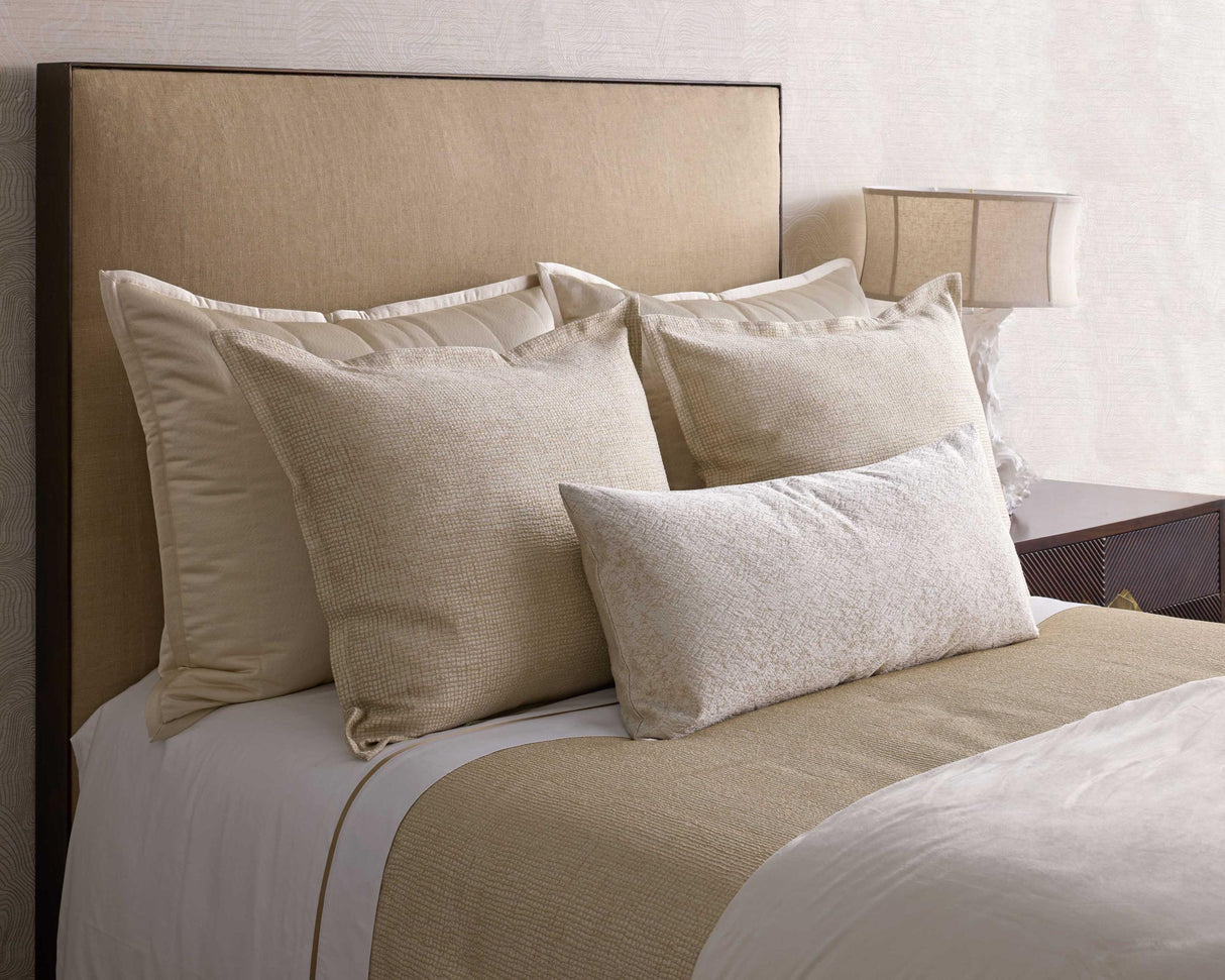 Ann Gish Gold King Screen Coverlet