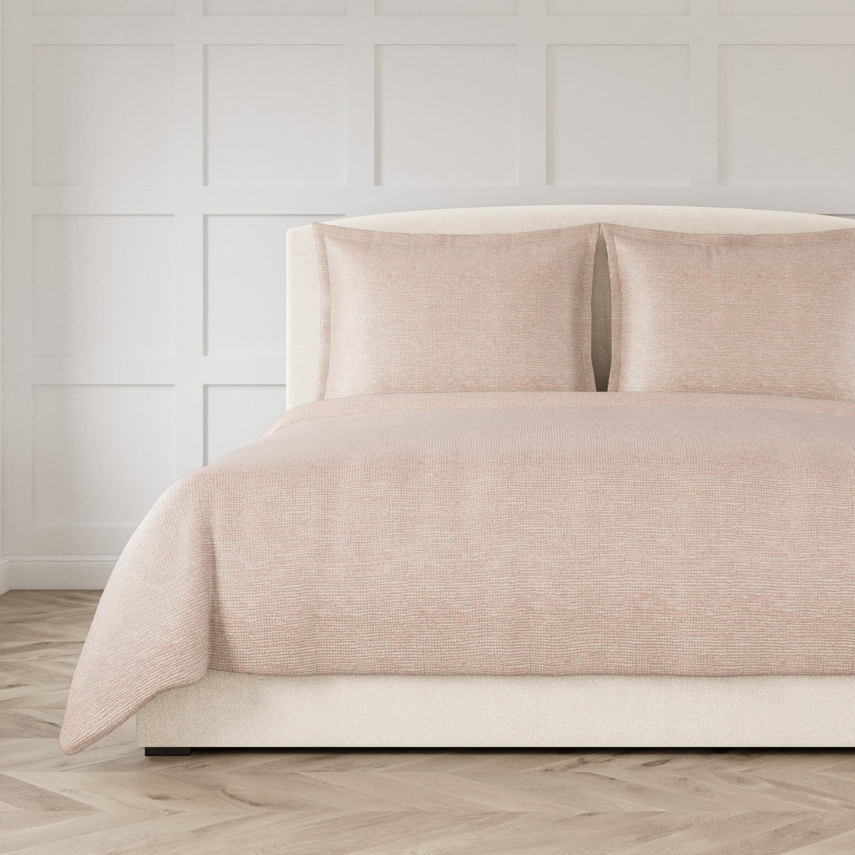 Ann Gish Rose King Screen Coverlet