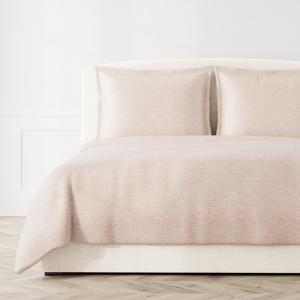 Ann Gish Rose King Screen Coverlet