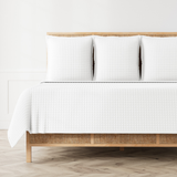 Ann Gish White King Ready-to-Bed 2.0 Quilted Coverlet