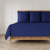 Ann Gish Navy Queen Ready-to-Bed 2.0 Quilted Coverlet
