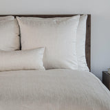 Ann Gish Cream King Strata Coverlet