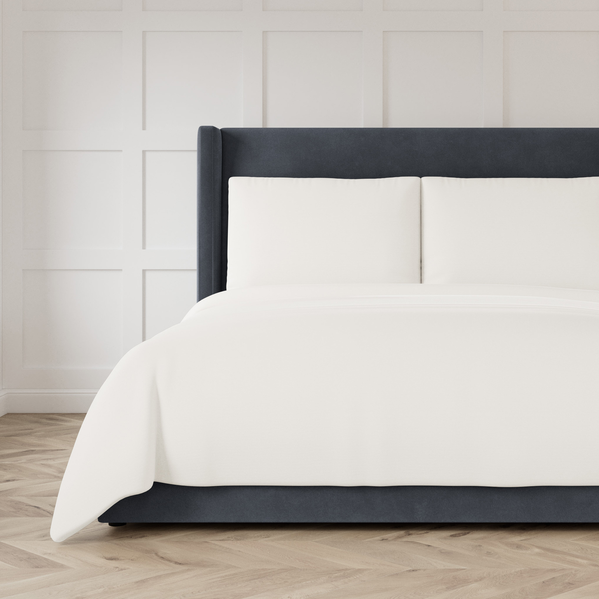 Ann Gish Cream Queen Strata Coverlet