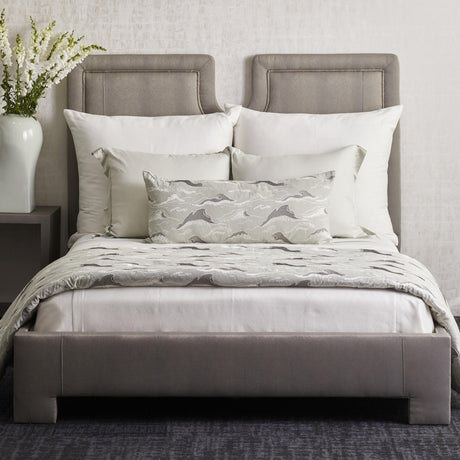 Ann Gish White Queen Vector Coverlet