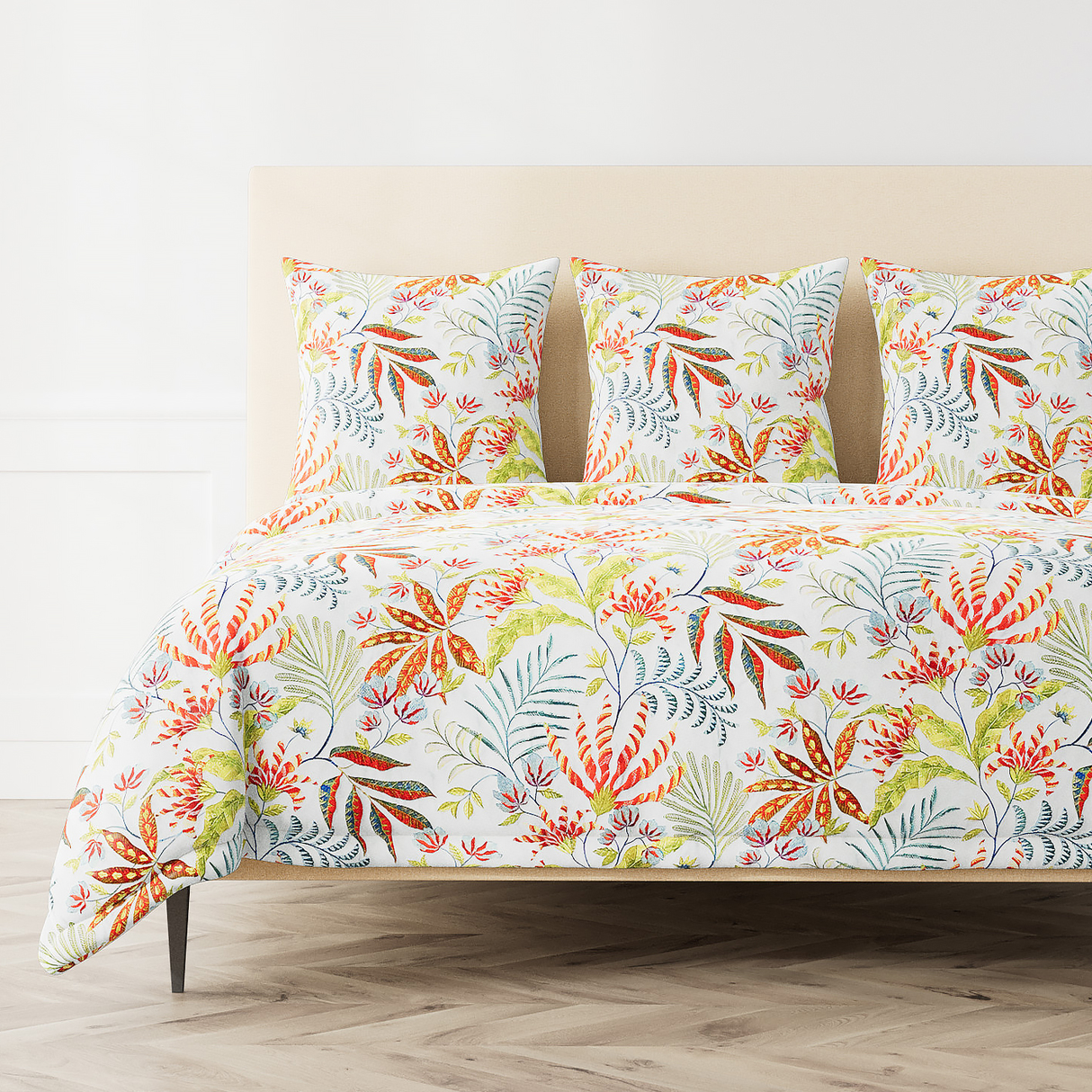 Ann Gish White King Cloud Forest Duvet
