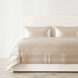 Ann Gish Silver King Charmeuse Duvet