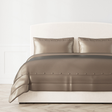 Ann Gish Metal Queen Charmeuse Duvet