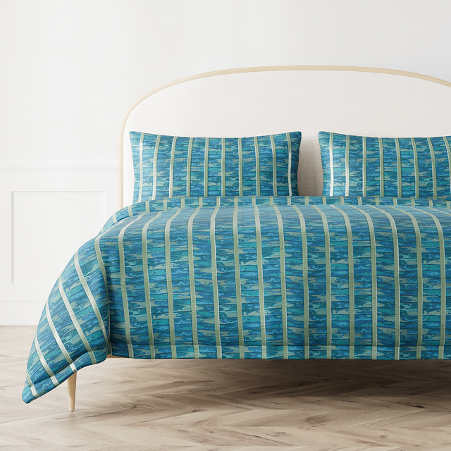 Ann Gish Nile Queen Egyptian Faience Duvet