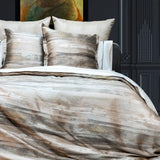 Ann Gish Gold Silver Queen Horizon Duvet