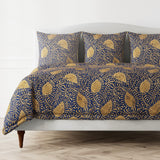 Ann Gish Marine/Gold King Kinrande Duvet