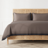 Ann Gish Charcoal King Lover's Kimono Duvet