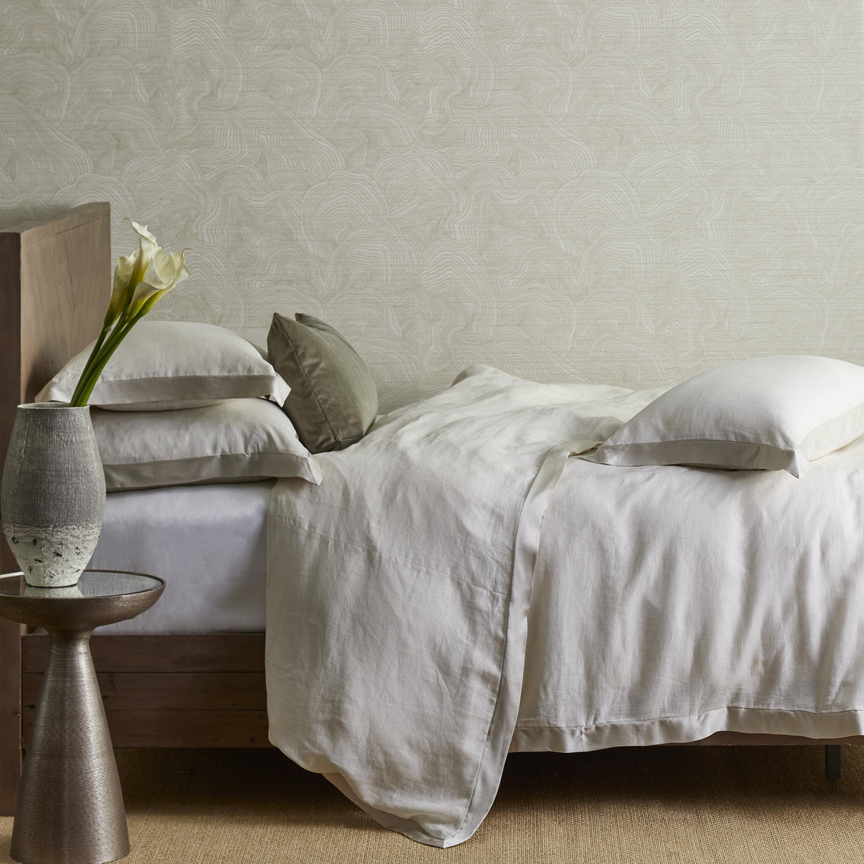 Ann Gish Silver Queen Lover's Kimono Duvet