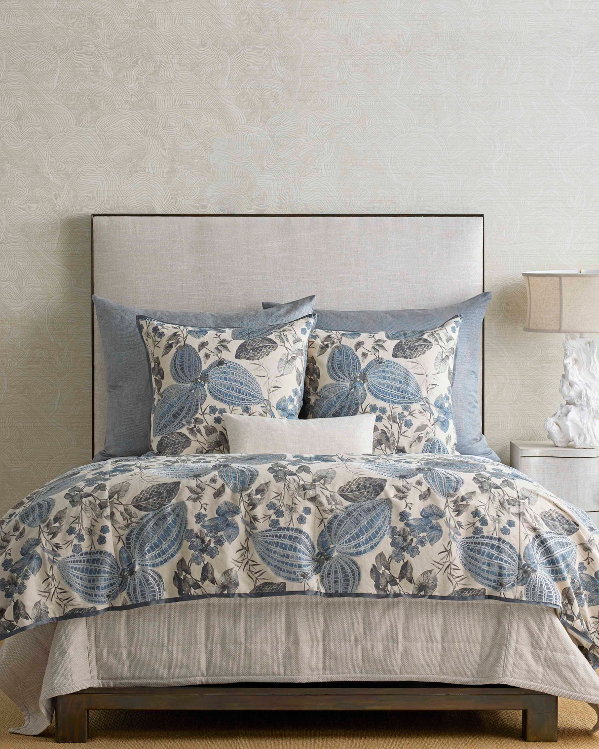 Ann Gish Blue Queen Nature Duvet