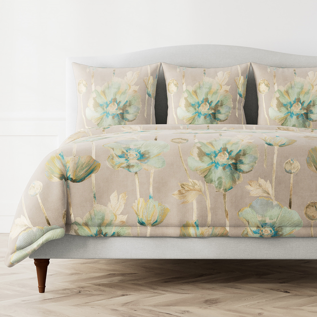 Ann Gish Azure Queen Opium Duvet