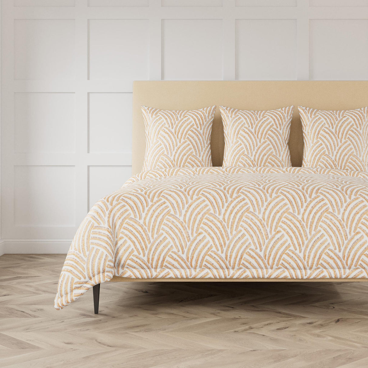 Ann Gish Gold/Silver King Trevi Duvet