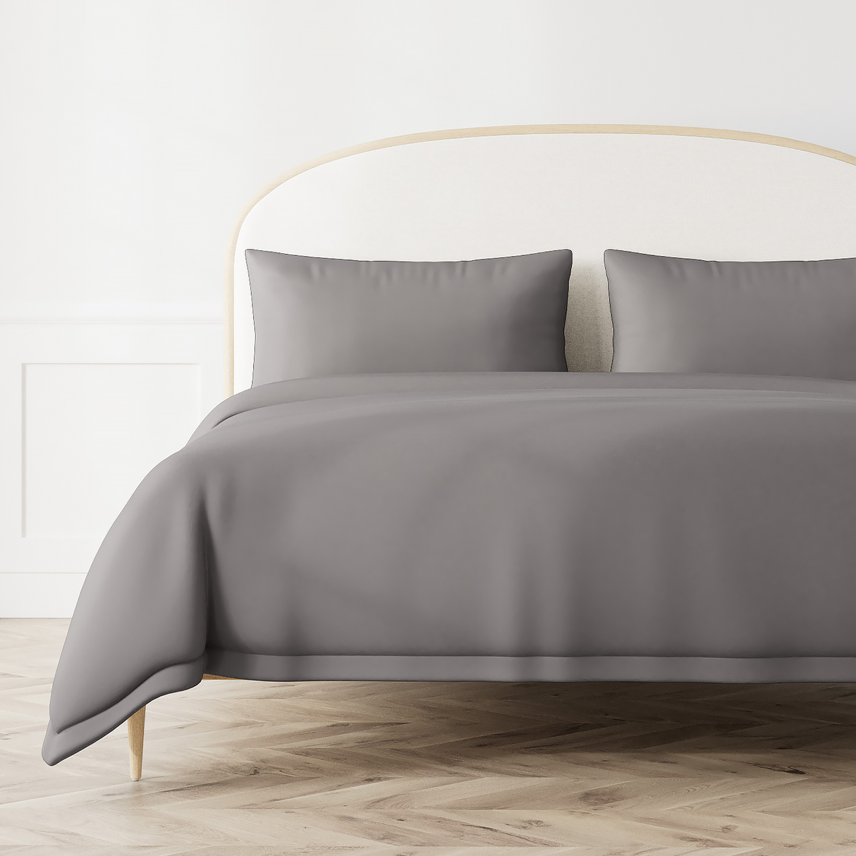 Ann Gish Grey/Silver King Ready-to-bed 2.0 Smooth Duvet