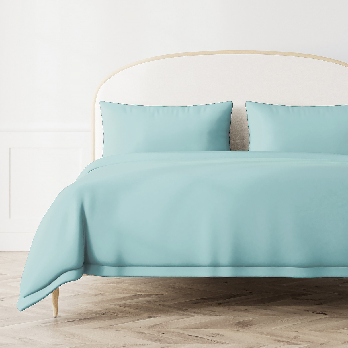 Ann Gish Aqua/Caribbean Queen Ready-to-bed 2.0 Smooth Duvet
