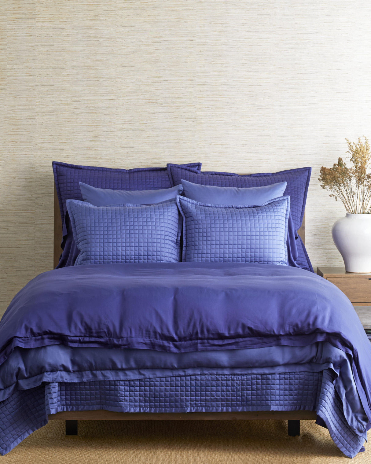 Ann Gish Navy/Periwinkle Queen Ready-to-bed 2.0 Duvet