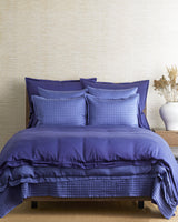 Ann Gish Navy/Periwinkle Queen Ready-to-bed 2.0 Duvet
