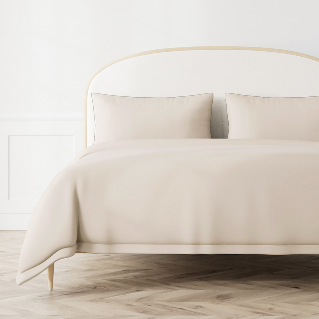 Ann Gish Pumice/Taupe Queen Ready-to-bed 2.0 Smooth Duvet