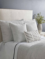 Ann Gish Bone Macau Throw - Raw-edge