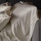 Ann Gish Ivory King Charmeuse Pillowcases