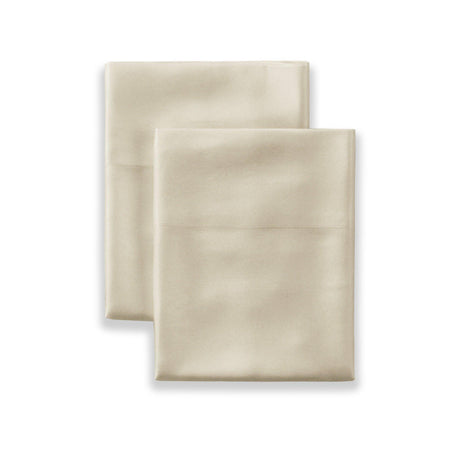 Ann Gish Pumice Standard Charmeuse Pillowcases