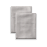 Ann Gish Silver Standard Charmeuse Pillowcases