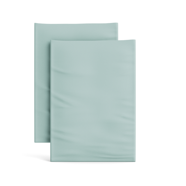 Ann Gish Aqua Standard Ready-to-Bed 2.0 Pillowcases