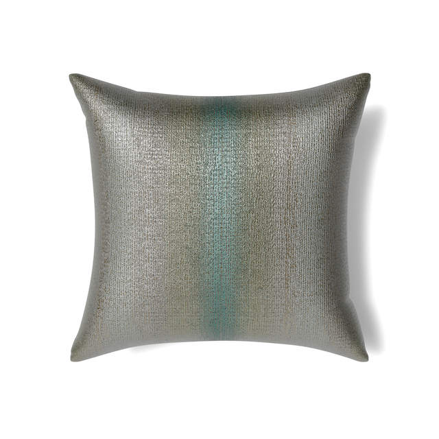 Ann Gish Aqua 24x24 Anguilla Pillow