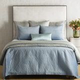Ann Gish Aqua 24x24 Anguilla Pillow