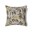 Ann Gish Yellow 24x24 Alyssum Pillow