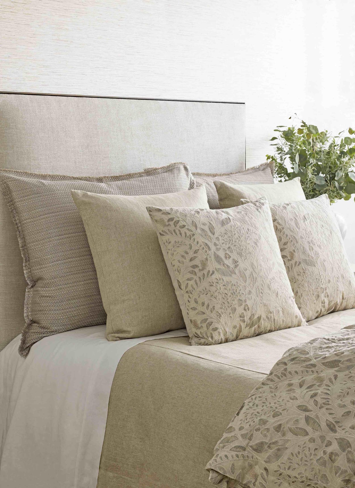 Ann Gish Silver 24x24 Artemis Pillow