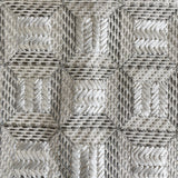 Ann Gish Silver 24x24 Collonade Pillow