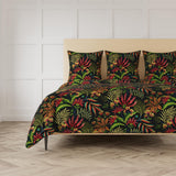 Ann Gish Black 24x24 Cloud Forest Pillow