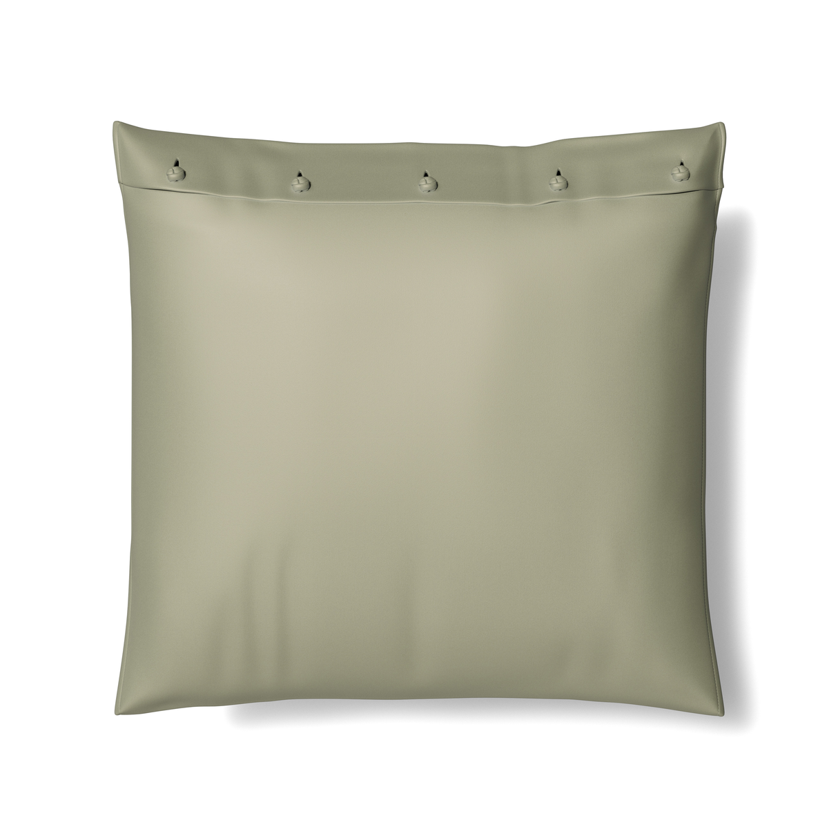 Ann Gish Frost 20x20 Charmeuse Pillow With French Knots