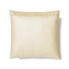 Ann Gish Ivory 20x20 Charmeuse Pillow With French Knots