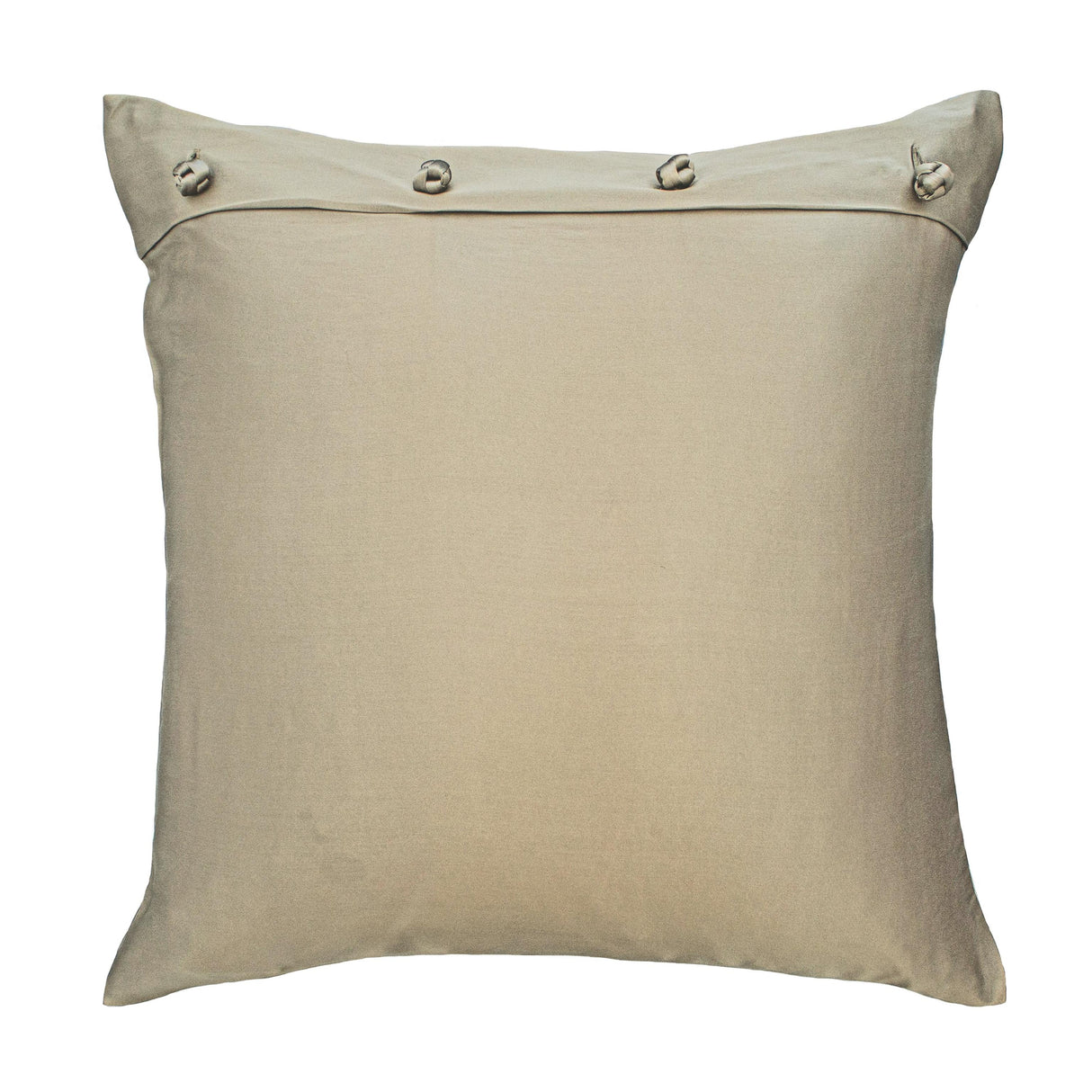 Ann Gish Mystery 20x20 Charmeuse Pillow With French Knots
