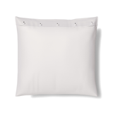 Ann Gish White 20x20 Charmeuse Pillow With French Knots