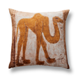 Ann Gish Camel 22x22 Camel Pillow