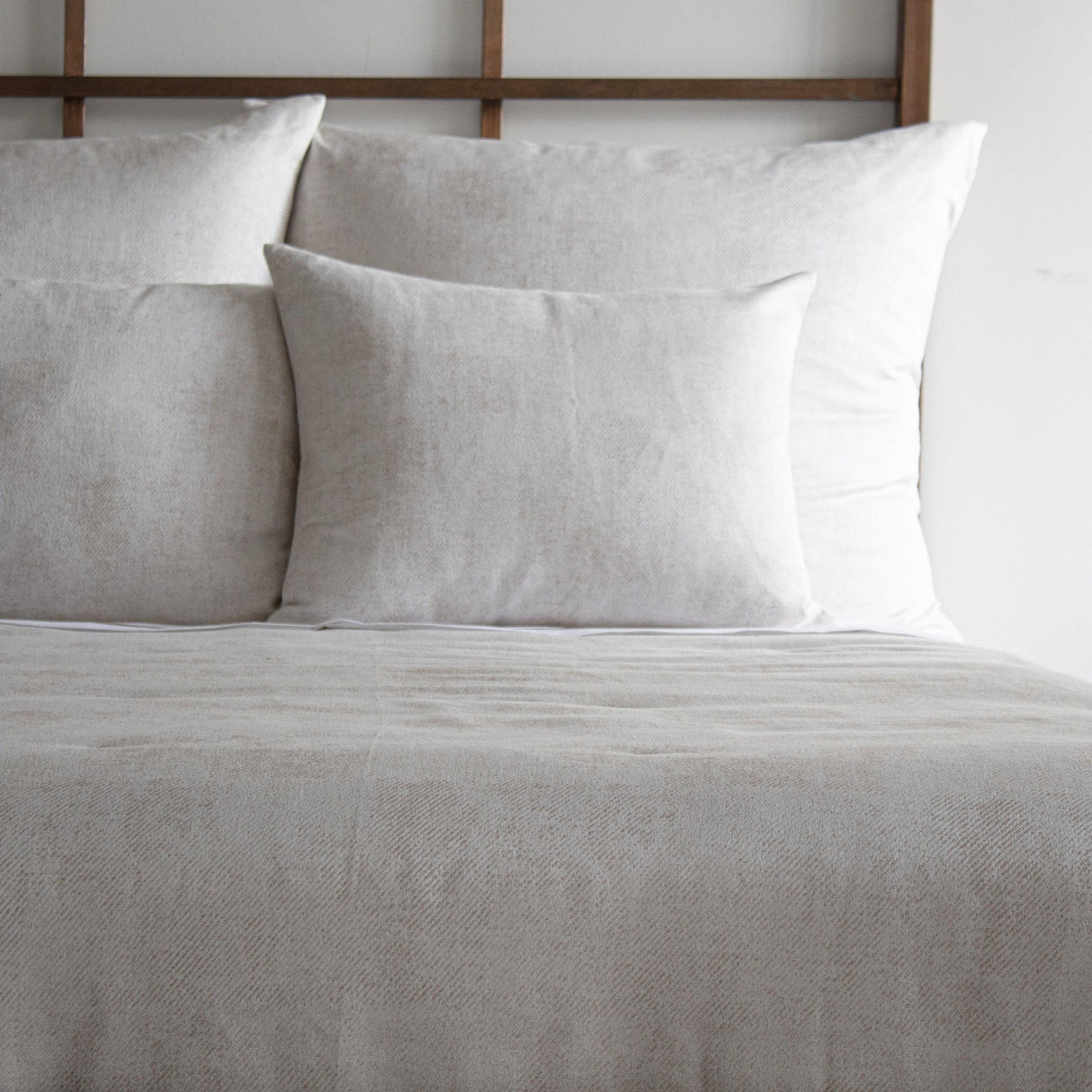 Ann Gish Platinum 22x22 Chino Pillow