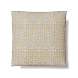 Ann Gish Quartz 30x30x2.5 Croc Pillow