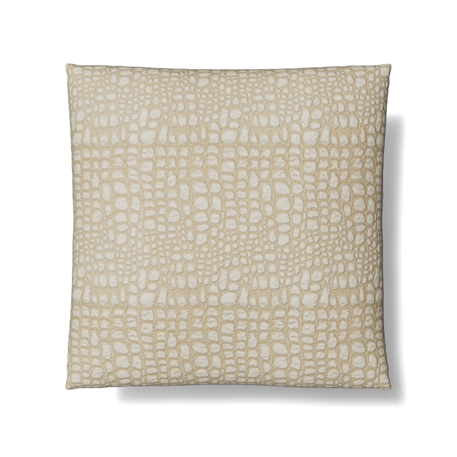 Ann Gish Quartz 30x30x2.5 Croc Pillow