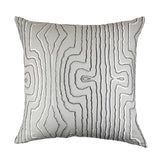 Ann Gish Natural/Charcoal 24x24 Contour Pillow