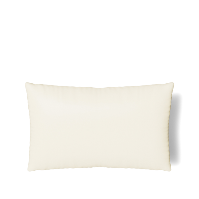 Ann Gish Ecru 18x12 Duchess Pillow